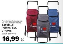 Facile - Portaspesa 3 Ruote