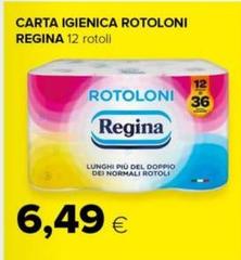 Regina - Carta Igienica Rotoloni