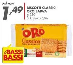Oro saiwa - Biscotti Classici