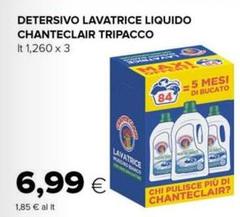 Chanteclair - Detersivo Lavatrice Liquido Tripacco