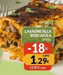Lasagne Alla Boscaiola