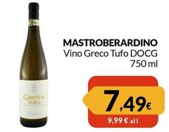 Mastroberardino - Vino Greco Tufo DOCG