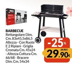 Bbq - Rettangolare Dim.