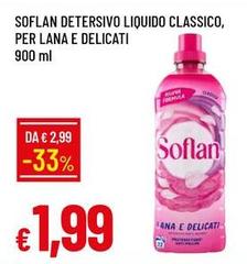 Soflan - Detersivo Liquido Classico, Per Lana E Delicati