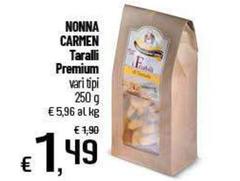 Nonna mia - Carmen Taralli Premium