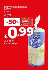 Scotti - Risette 100% Riso Bio