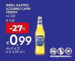 Peroni - Birra Nastro Azzurro Capri