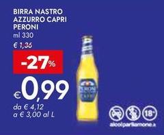 Peroni - Birra Nastro Azzurro Capri