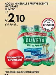 Uliveto - Acqua Minerale Effervescente Naturale