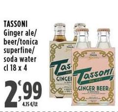 Tassoni - Ginger Ale