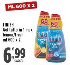 Finish - Gel Tutto In 1 Max Lemon