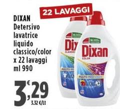 Dixan - Detersivo Lavatrice Liquido Classico 22 Lavaggi