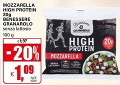 Granarolo - Mozzarella High Protein 20g Benessere