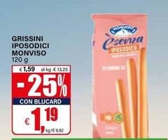 Monviso - Grissini Iposodici 