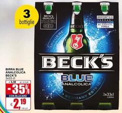 Becks - Birra Blue Analcolica