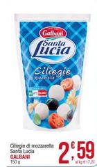 Galbani - Ciliegie Di Mozzarella Santa Lucia