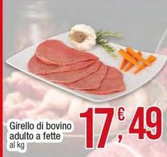 Girello Di Bovino Adulto A Fette