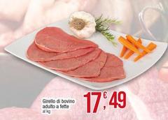 Girello Di Bovino Adulto A Fette