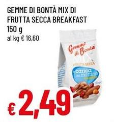 Gemme Di Bontà - Mix Di Frutta Secca Breakfast