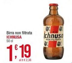 Ichnusa - Birra Non Filtrata