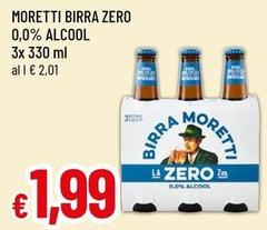 Moretti - Birra Zero 0.0% Alcool