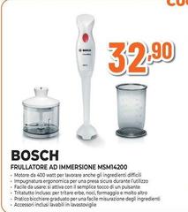 Bosch - MSM14200 Frullatore 0,6 L Frullatore Da Tavolo 400 W Bianco