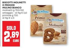 Mulino Bianco - Biscotti Molinetti O Primizie