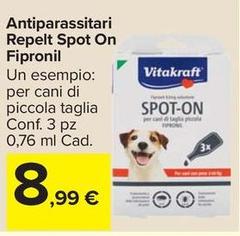 Vitakraft - Antiparassitari Repell Spot On