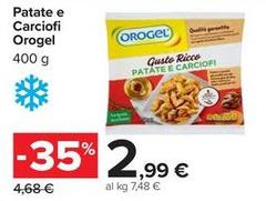 Orogel - Patate E Carciofi
