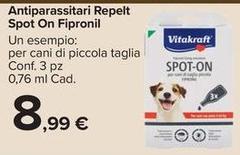 Vitakraft - Antiparassitari Repelt Spot On Fipronil
