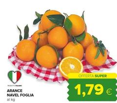 Arance Navel Foglia