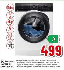 Electrolux - Lavatrice EW6FZBG215 