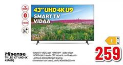 Hisense - Tv Led 43