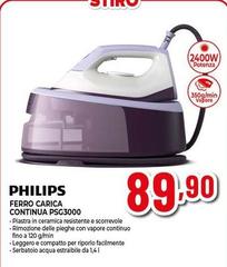 Philips - Ferro Carica Continua PSG3000