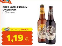 Kozel - Birra Premium Lager/Dark