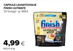 Finish - Capsule Lavastoviglie Ultimate