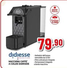 Didiesse - Macchina Caffe' A Cialde Darkside