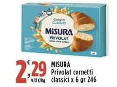 Misura - Privolat Cornetti Classici