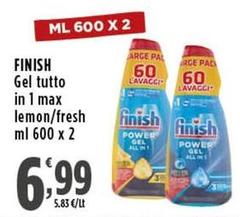 Finish - Gel Tutto In 1 Max Lemon