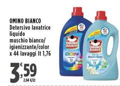 Omino Bianco - Detersivo Lavatrice Liquido Muschio Bianco