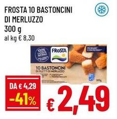Frosta - 10 Bastoncini Di Merluzzo