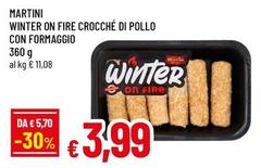 Martini Alimentare - Winter On Fire Crocché Di Pollo Con Formaggio