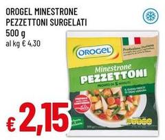 Orogel - Minestrone Pezzettoni Surgelati