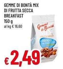 Gemme Di Bontà - Mix Di Frutta Secca Breakfast