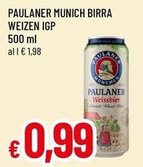 Paulaner - Munich Birra Weizen IGP