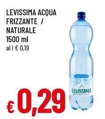 Levissima - Acqua Frizzante/Naturale