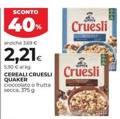 Quaker - Cereali Cruesli