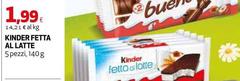 Kinder - Fetta Al Latte