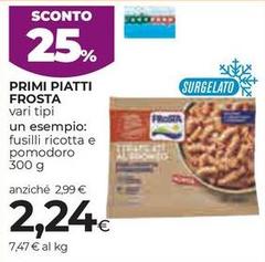Frosta - Primi Piatti