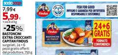 Findus - Bastoncini Extra Croccanti Capitan